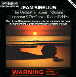 Sibelius - Orchestral Songs