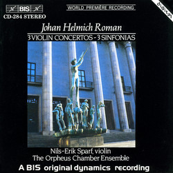 Roman - 3 Violin Concertos