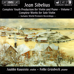 Sibelius - Complete Youth Production for Violin and Piano, Vol.2