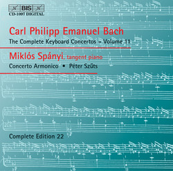 C.P.E. Bach - Keyboard Concertos, Vol.11