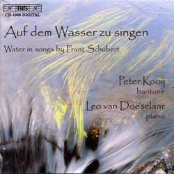 Water in songs by Franz Schubert