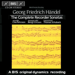 Händel - Complete Recorder Sonatas