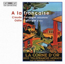 A la française - Music for saxophone and piano