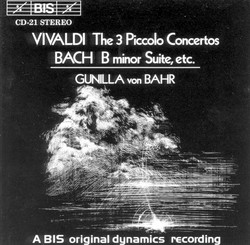 Baroque works for flute and piccolo