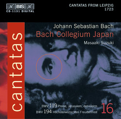 J.S. Bach - Cantatas, Vol.16 (BWV 194, 119)
