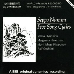 Nummi - 5 Song Cycles