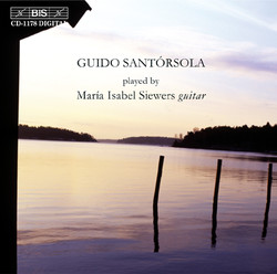 Guido Santórsola played by María Isabel Siewers