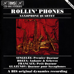 Rollin' Phones - four saxophone quartets