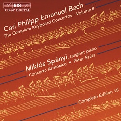 C.P.E. Bach - Keyboard Concertos, Vol.8