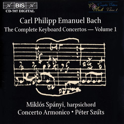 C.P.E. Bach - Keyboard Concertos, Vol.1