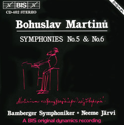 Martinu - Symphonies No.5 & No.6
