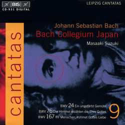 J.S. Bach - Cantatas, Vol.9 (BWV 24, 76, 167)