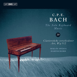 C.P.E. Bach - Solo Keyboard Music, Vol.39