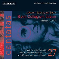 J.S. Bach - Cantatas, Vol.27 (BWV 5, 80, 115)