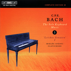 C.P.E. Bach - Solo Keyboard Music, Vol.5