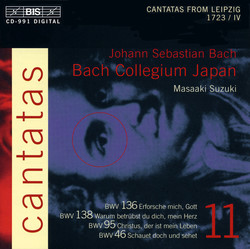 J.S. Bach - Cantatas, Vol.11 (BWV 136, 138, 95, 46)