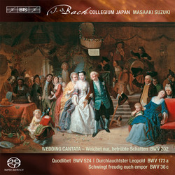 J.S. Bach - Secular Cantatas, Vol.3 (BWV 173a, 202, 36c, 524)