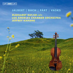 Jalbert, Bach, Pärt & Vasks - music for violin and orchestra