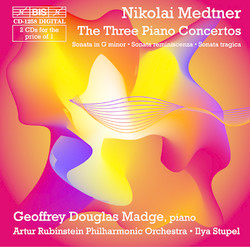 Medtner - The Three Piano Concertos